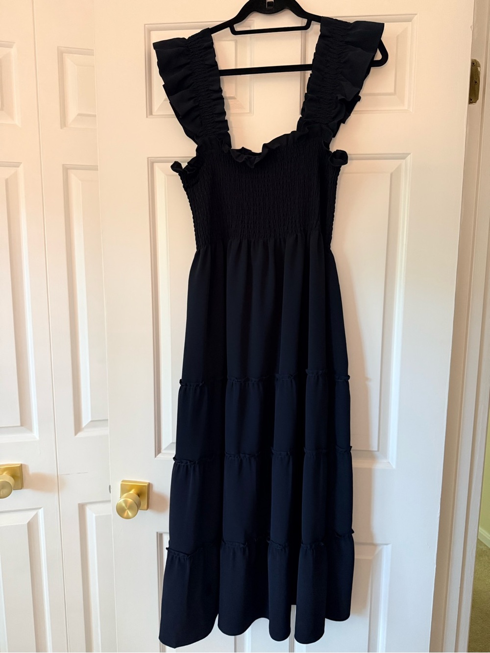 Hill House Nap Dress Black Crepe